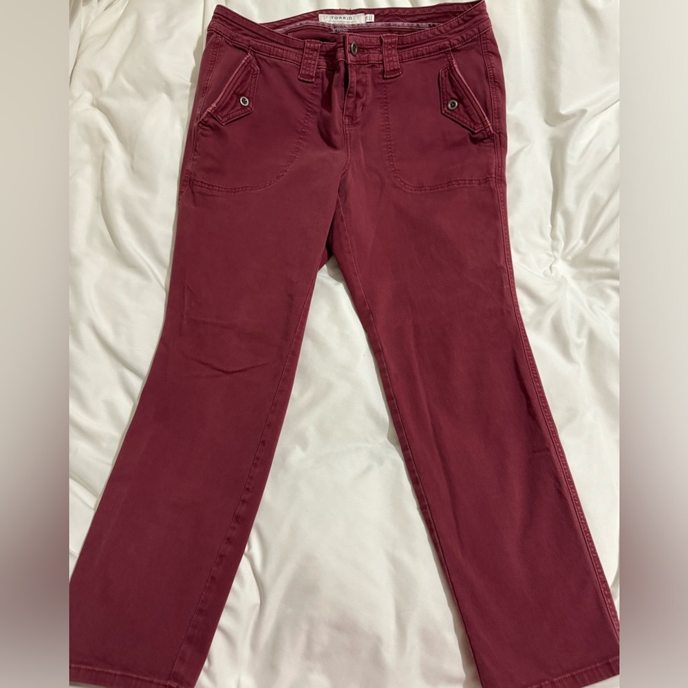 Torrid maroon pants